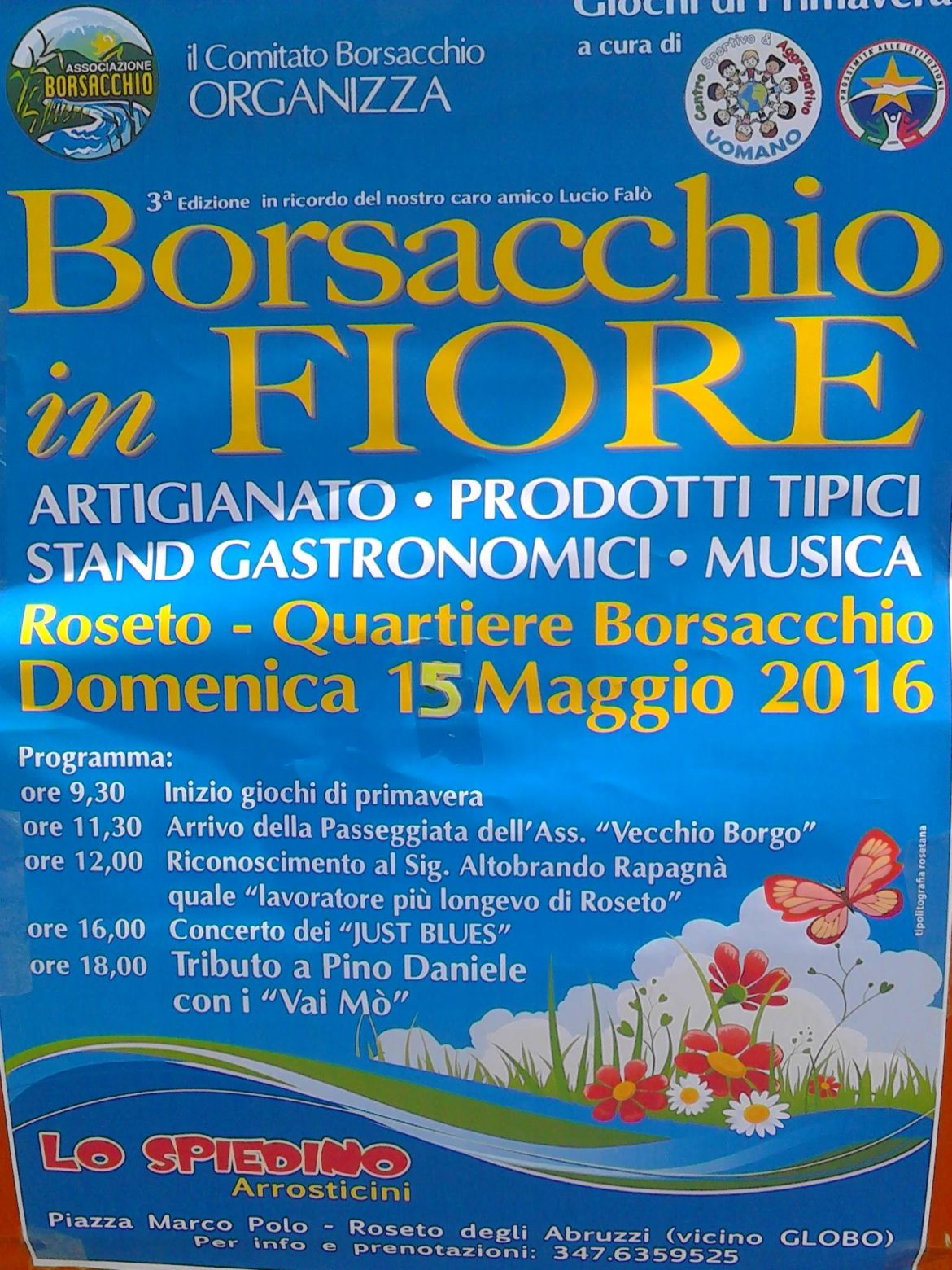 Borsacchio in Fiore a Roseto degli Abruzzi (Te) | Mamma dove mi porti? Abruzzo e dintorni