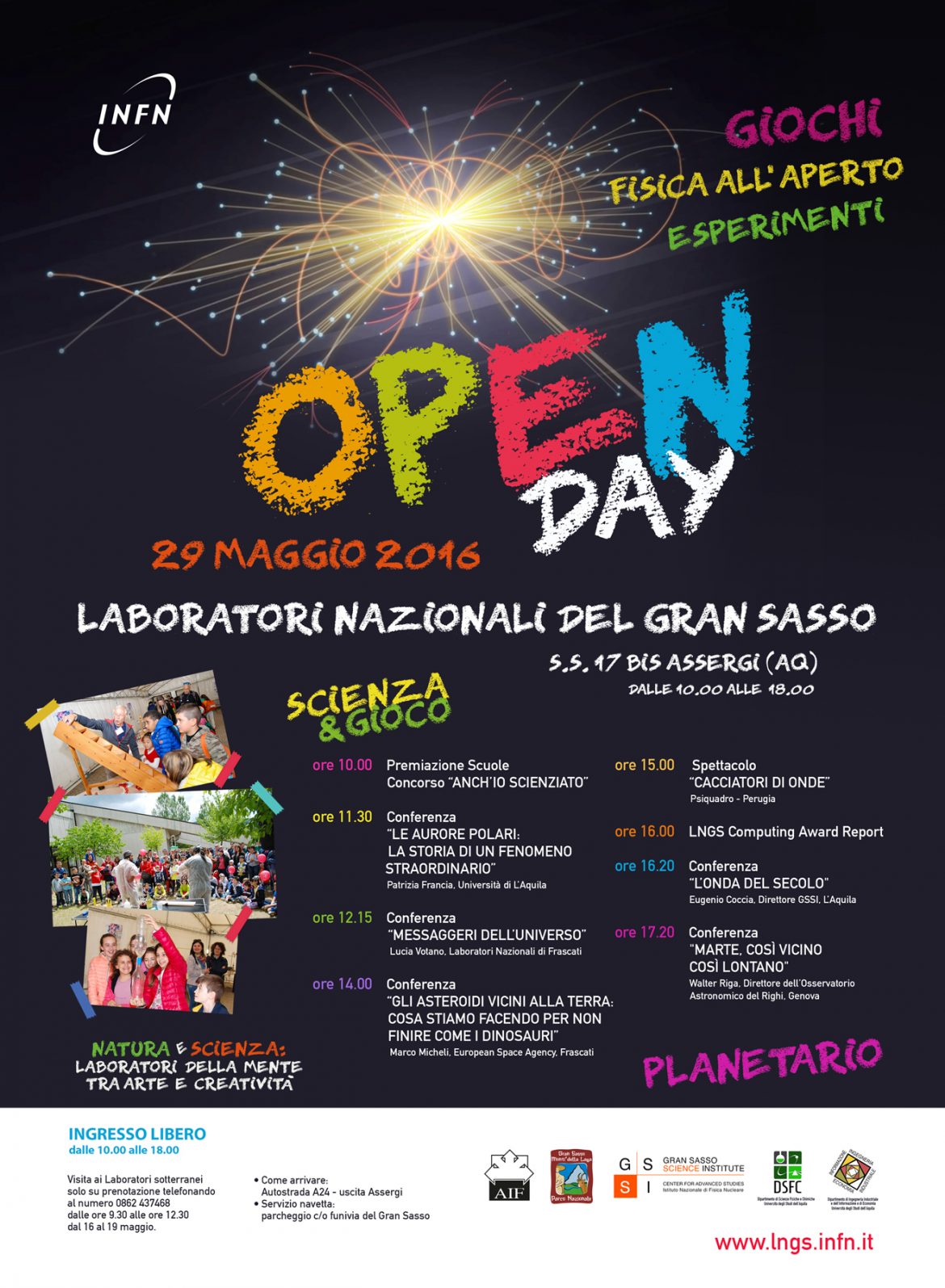 Open Day ai Laboratori Nazionali del Gran Sasso ad Assergi (Aq) | Mamma dove mi porti