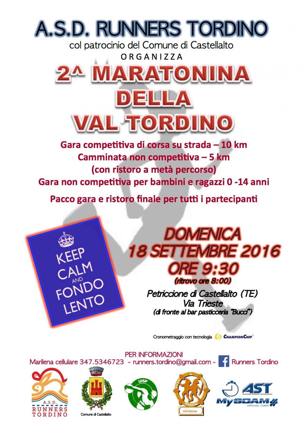 2^ Maratonina della Val Tordino a Petriccione di Castellalto (Te) | Mamma dove mi porti? Abruzzo e dintorni
