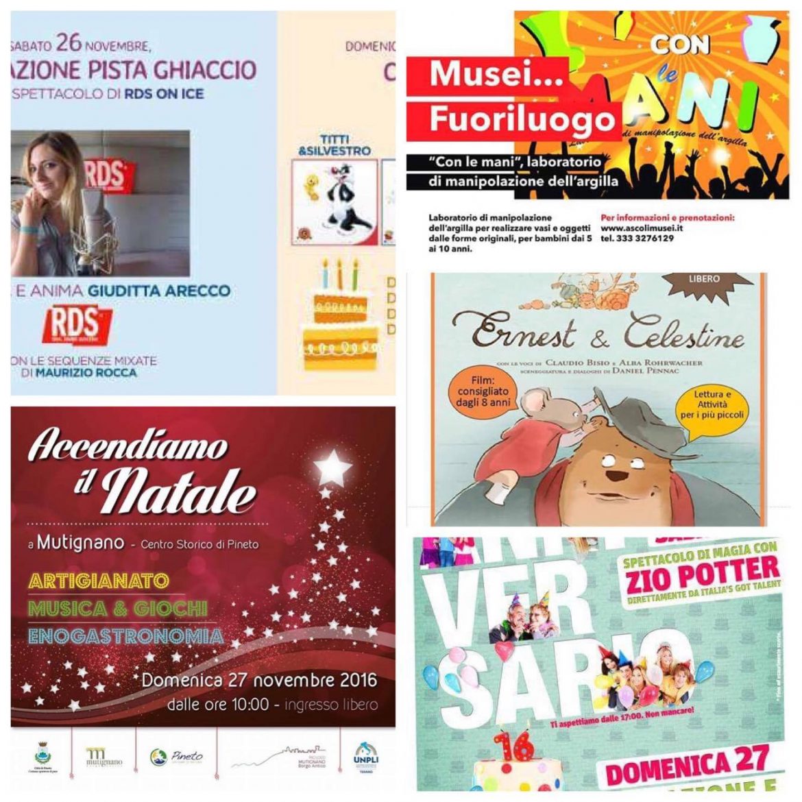 Eventi per famiglie in Abruzzo weekend 25 – 27 novembre 2016 | Mamma dove mi porti? Abruzzo e dintorni