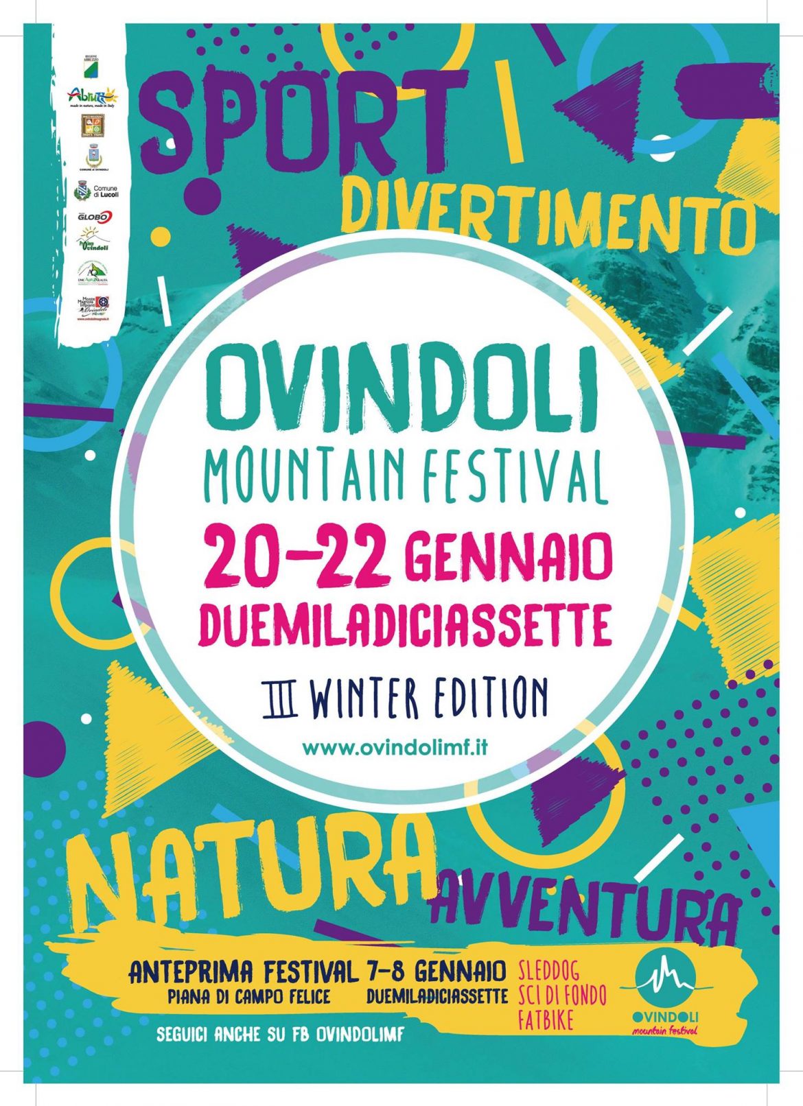 Ovindoli Mountain Festival Winter Edition 2017 dal 20 al 22 gennaio a Ovindoli (Aq)