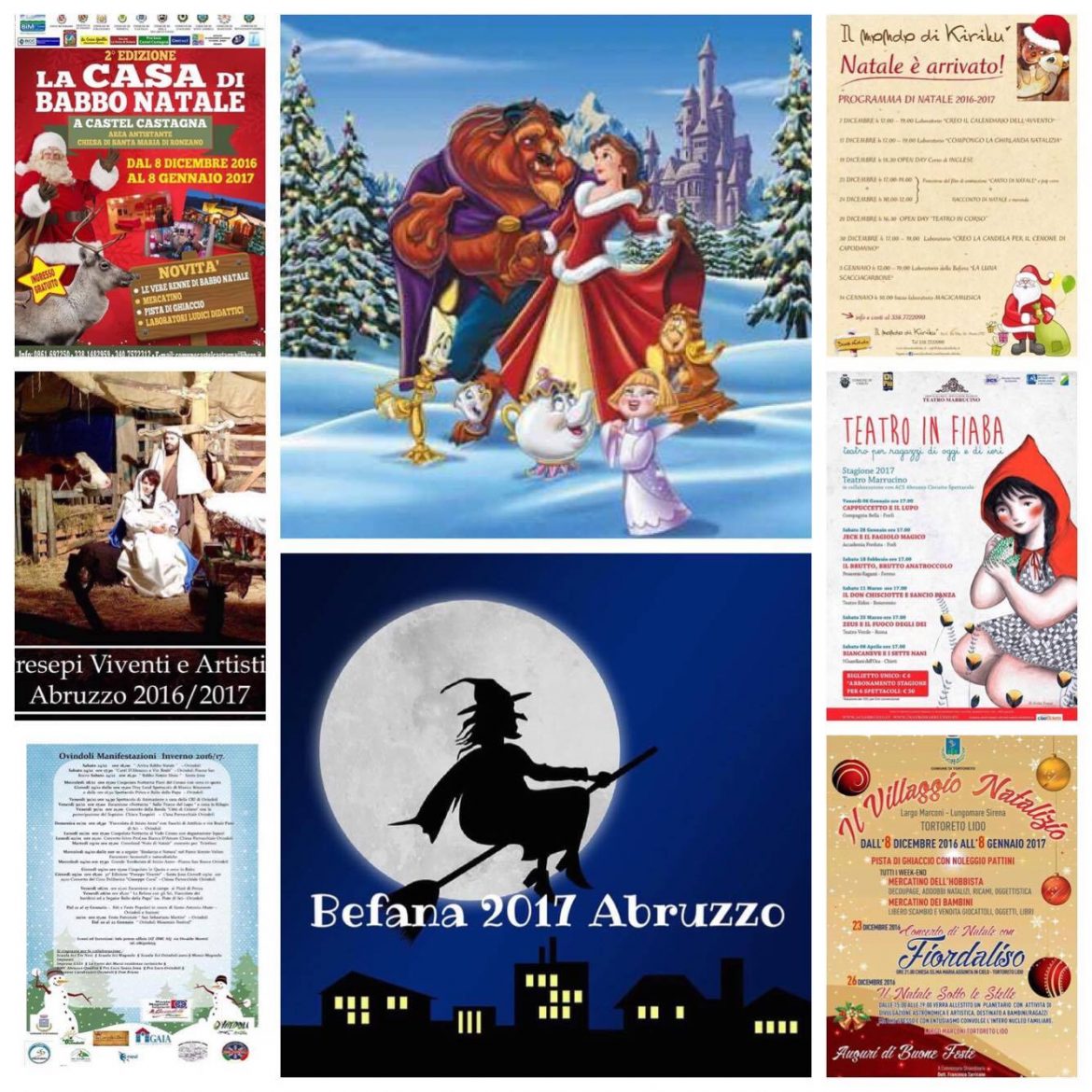 Eventi per famiglie in Abruzzo dal 6 all’8 gennaio 2017