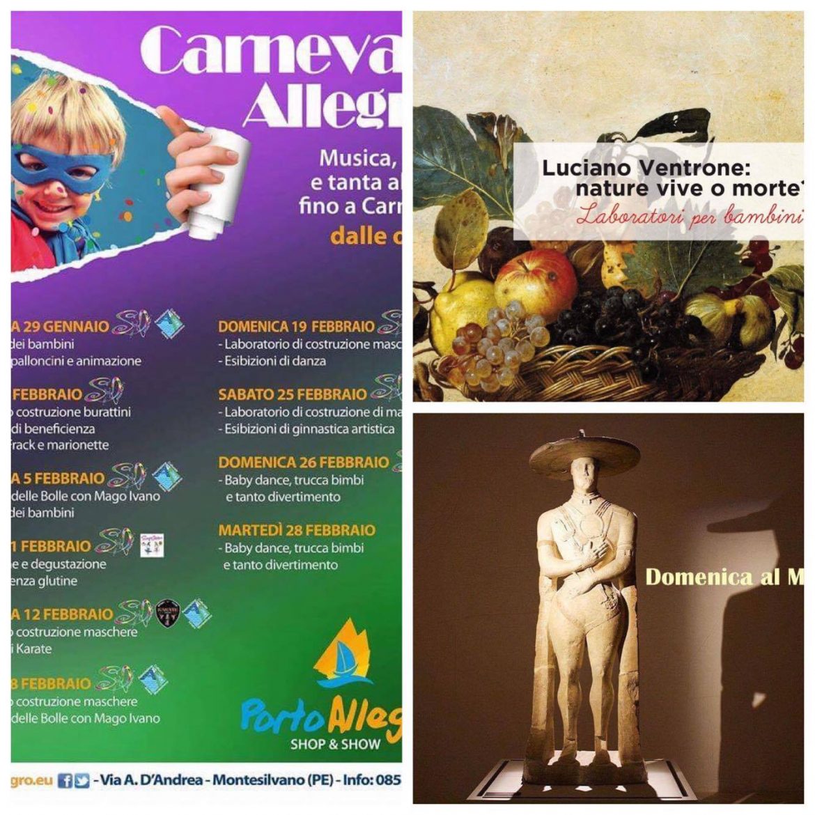 Eventi per famiglie in Abruzzo weekend 3 – 5 febbraio 2017