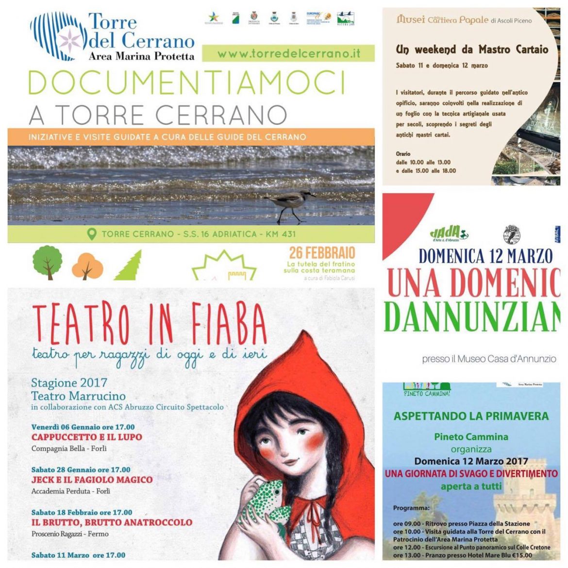 Eventi per famiglie in Abruzzo weekend 10 – 12 marzo 2017