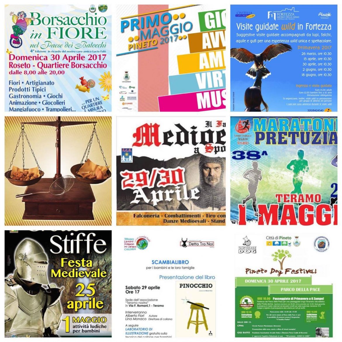 Eventi per famiglie in Abruzzo weekend 28 aprile – 1 maggio 2017