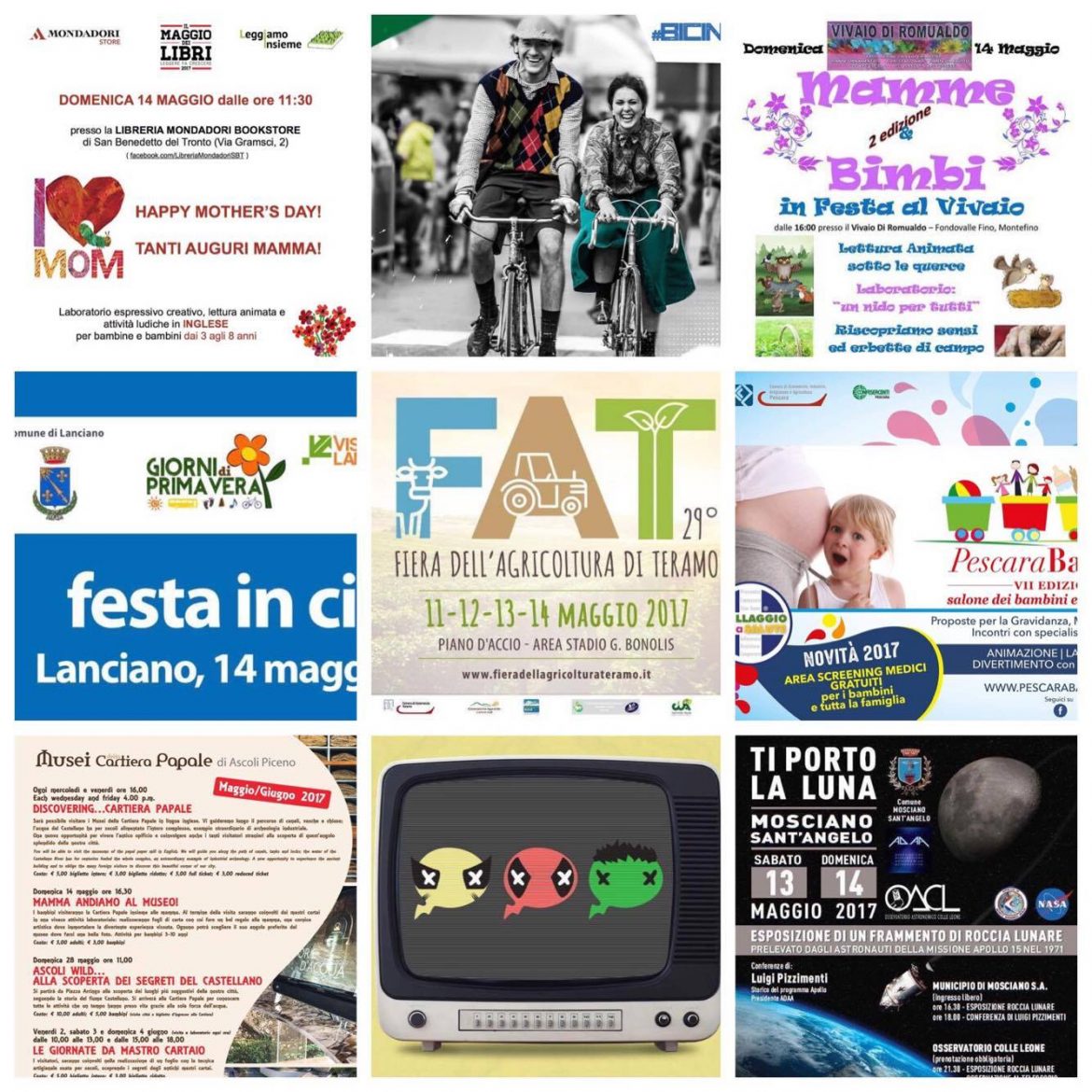 Eventi per famiglie in Abruzzo weekend 12 – 14 maggio 2017 – Mamma dove mi porti? Abruzzo e dintorni