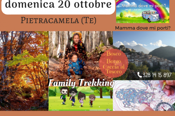 escursione per famiglie con bambini-2 Family Trekking a Pietracamela