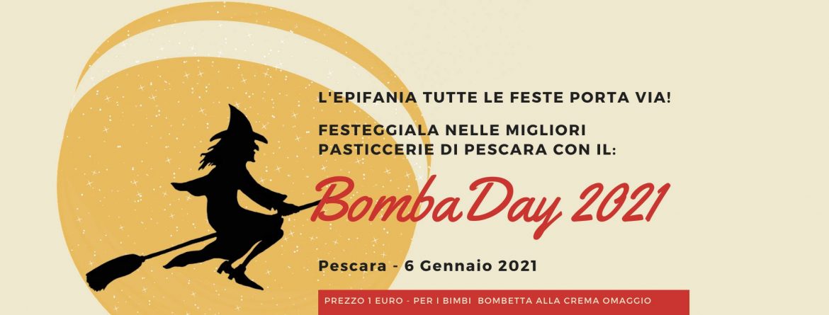 Bomba Day a Pescara per la Befana: l’iniziativa dei pasticceri