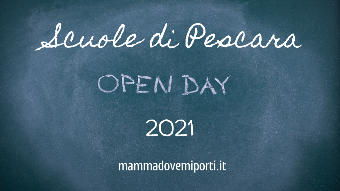 Open Day 2021 scuole di Pescara e iscrizioni anno scolastico 2021/2022