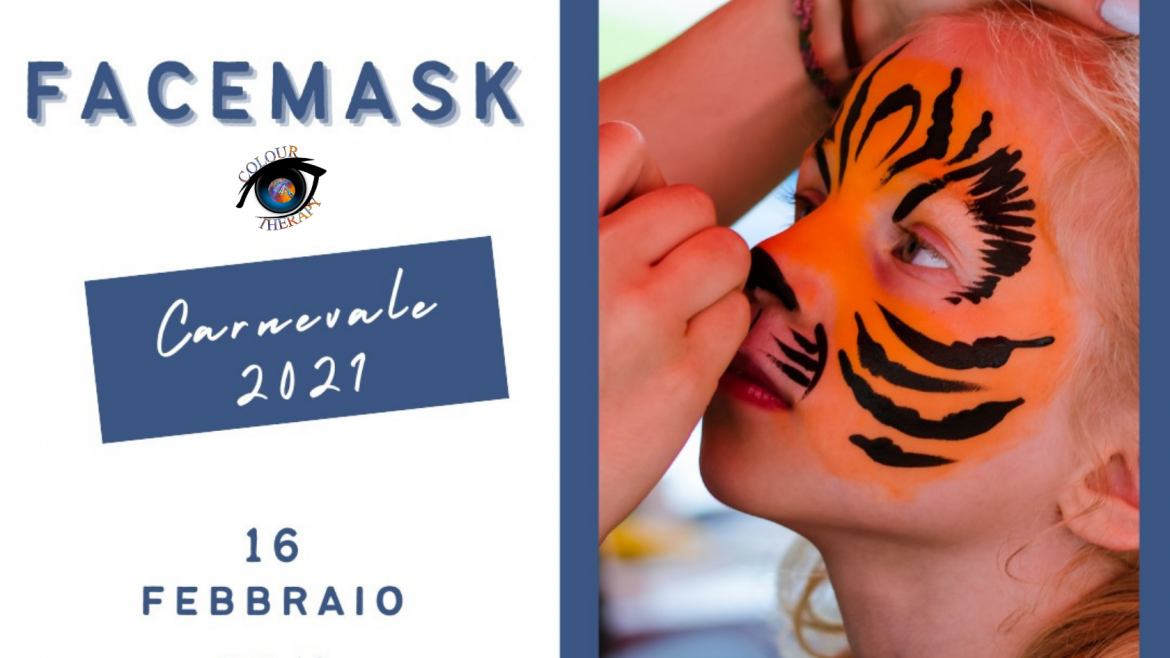 Laboratorio di Carnevale online: Face Mask dipingere il viso