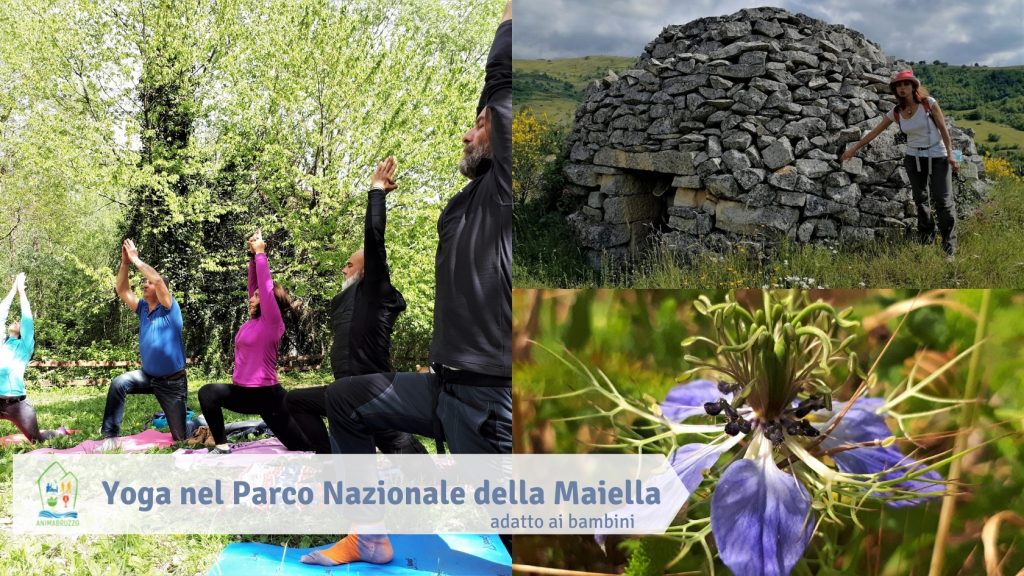 Yoga nel Parco Nazionale della Maiella adatto ai bambini