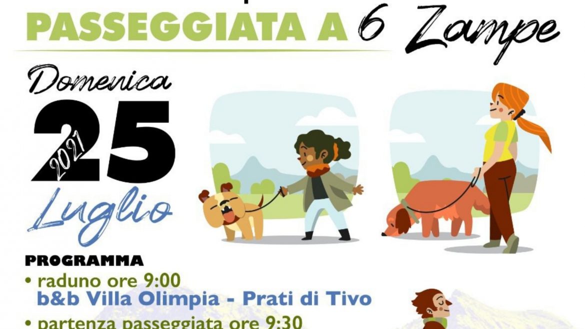 Passeggiata a 6 zampe a Pietracamela con laboratorio per bambini