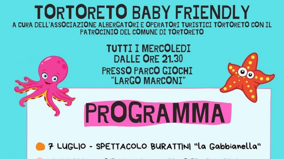 Spettacoli per bambini a Tortoreto: circo, magia e burattini fino a fine agosto