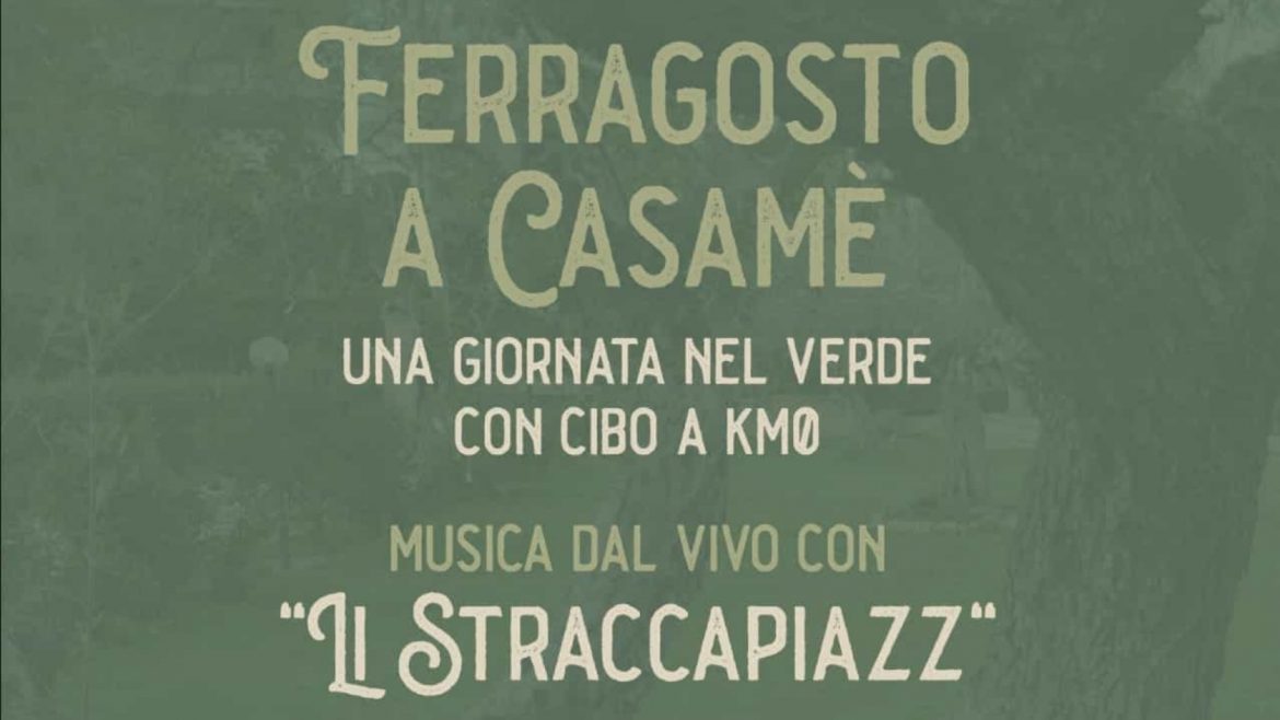 Ferragosto a Casamè tra canti, danze, buon cibo e tanta allegria
