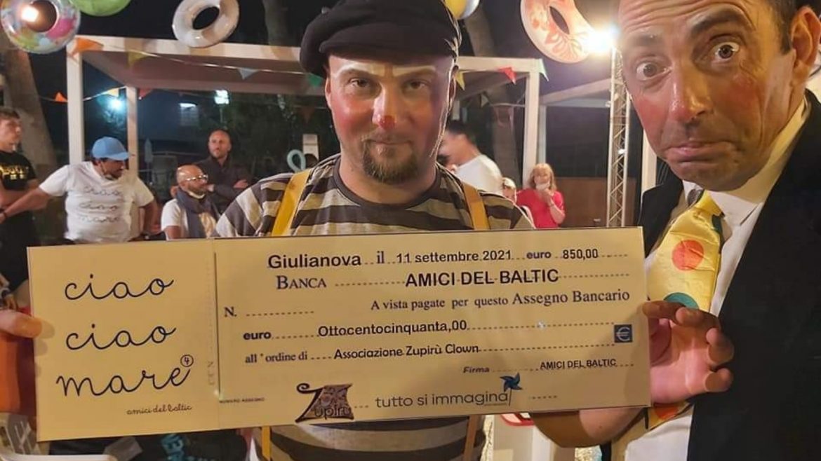 Associazione Zupirù Clown Onlus e la solidarietà del Baltic