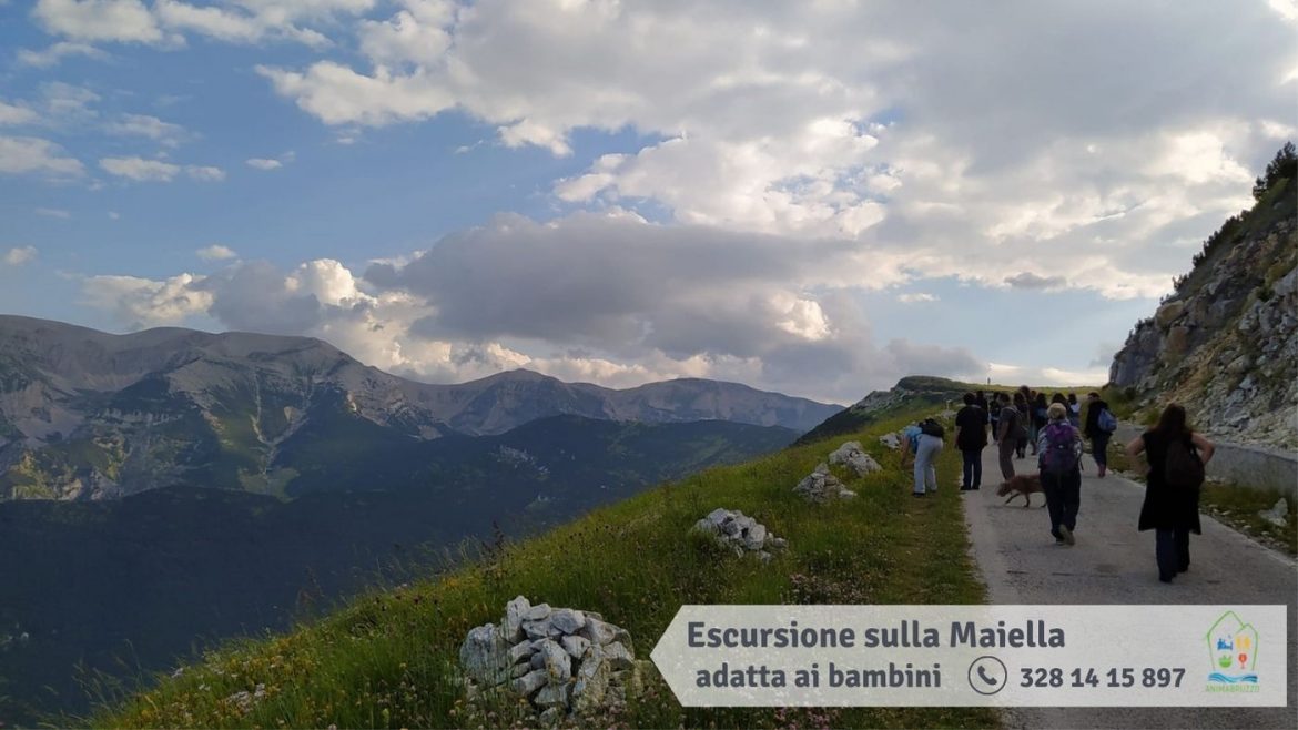 Escursione sulla Maiella in passeggino dedicata alle famiglie