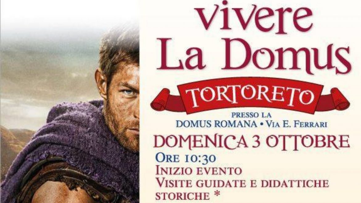 Spettacolo per famiglie a Tortoreto va in scena l’Antica Roma