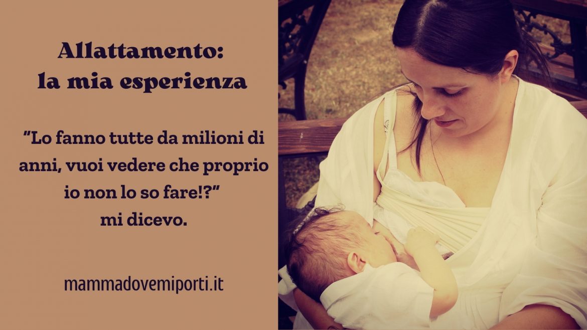 Settimana Mondiale per l’allattamento materno in Abruzzo: il racconto della mia esperienza