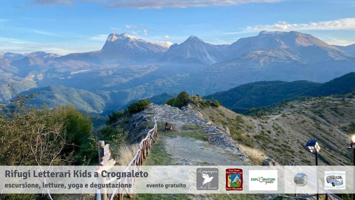Rifugi Letterari KIDS evento gratuito per bambini a Crognaleto