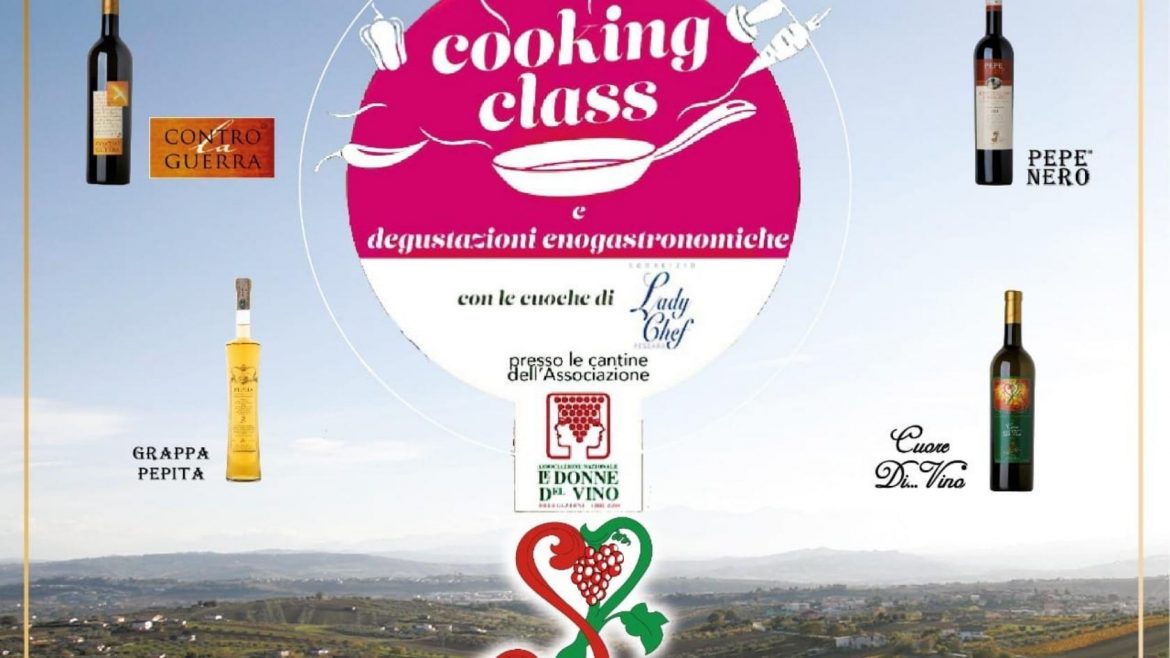 Cuoche in Cantina con erbe selvatiche e vini biodinamici da Pepe Azienda Bio-Vitivinicola