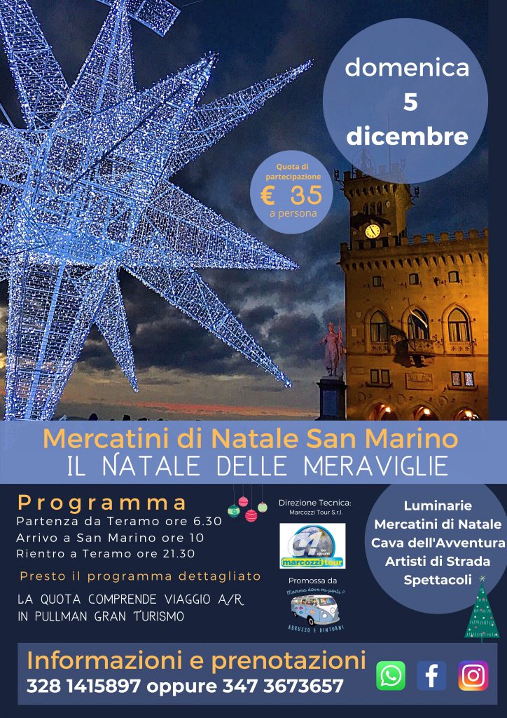 Il Natale delle Meraviglie a San Marino