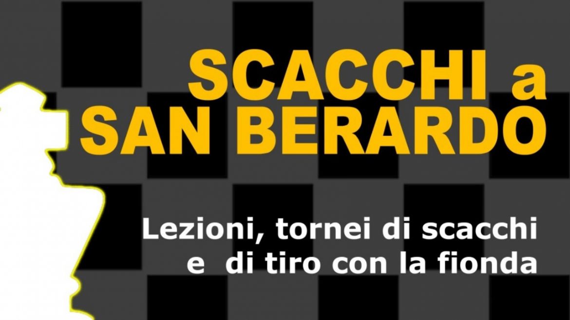 Scacchi e fionda per bambini a Teramo per il Natale Teramano