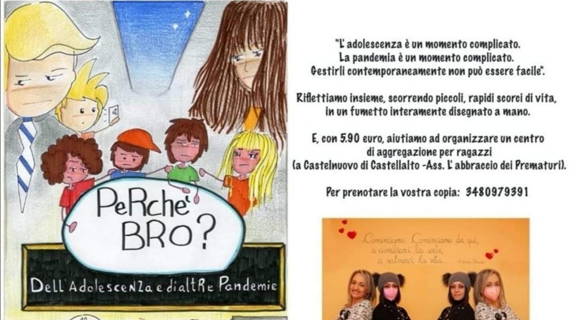 Centro di aggregazione per ragazzi: un fumetto per la raccolta fondi