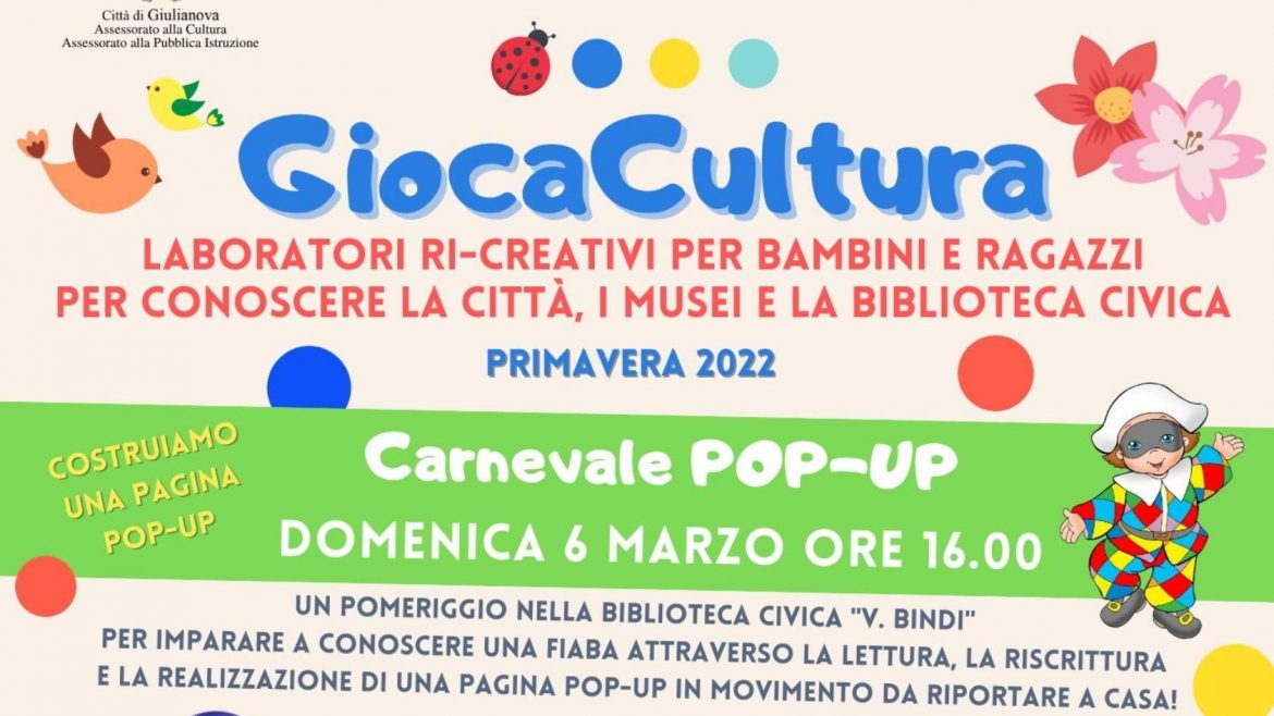 Laboratorio di Carnevale al Polo Museale di Giulianova