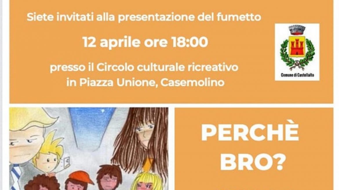 Presentazione del fumetto Perché Bro?: adolescenza e pandemia