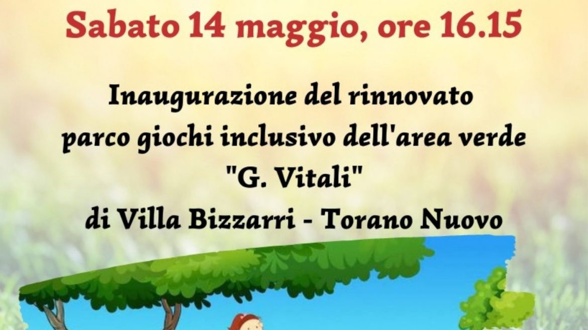 Parco Giochi a Torano Nuovo: inaugurazione e animazione