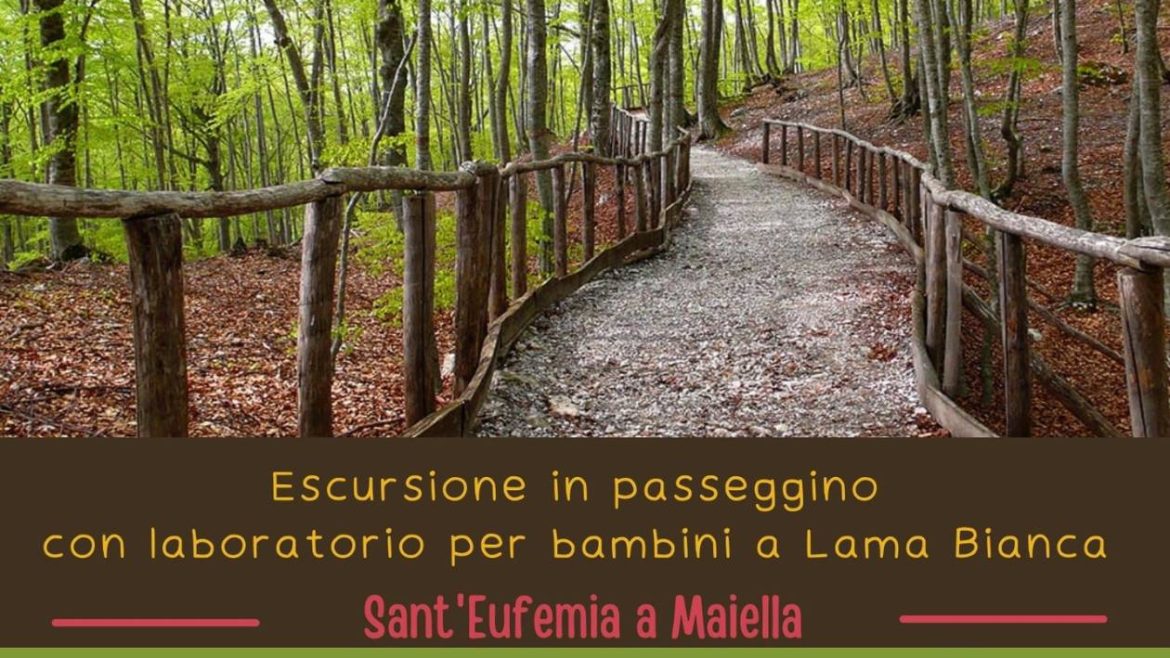 Escursione in passeggino a Lama Bianca con laboratorio per bambini