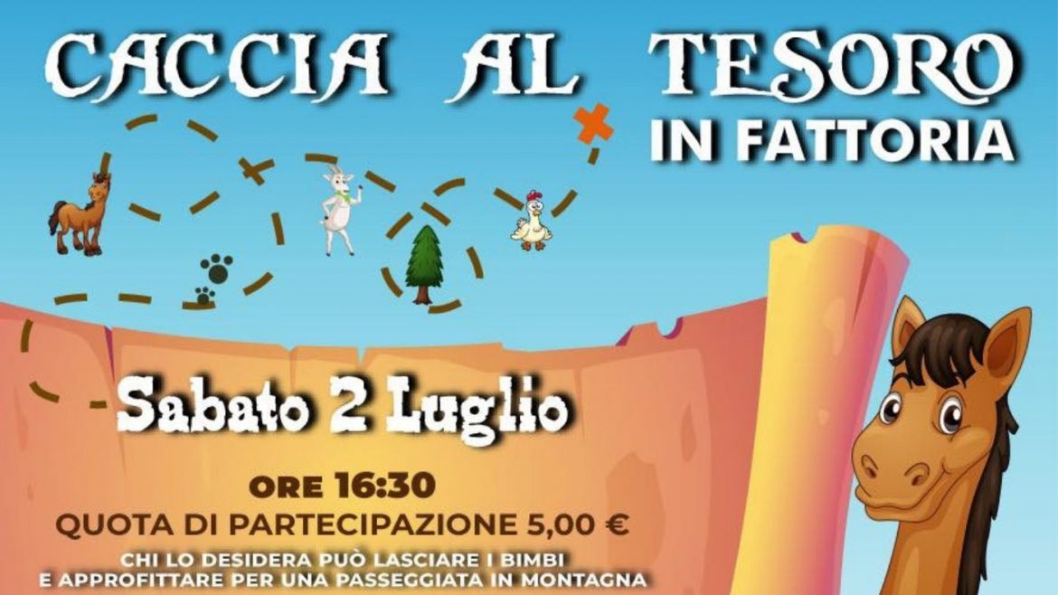 Caccia al Tesoro in fattoria e Aperiborgo a Pietracamela