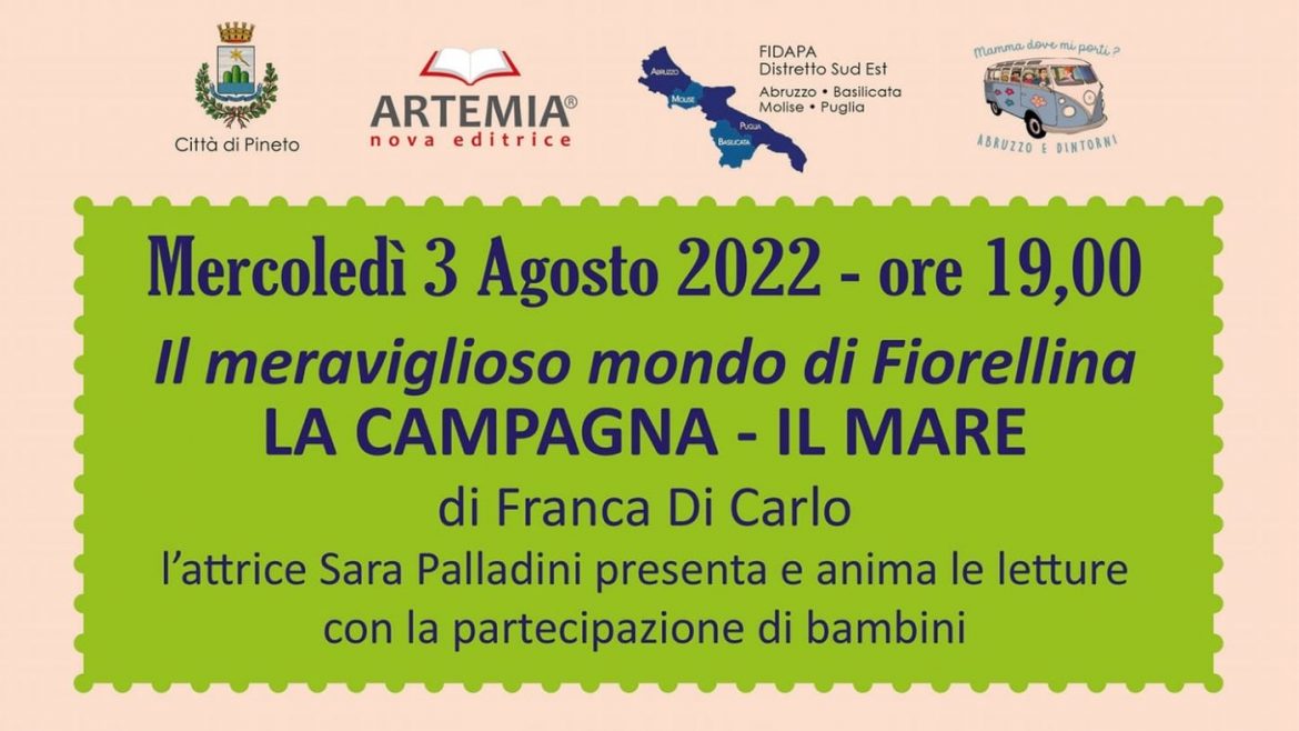 Presentazione libri per bambini di Franca Di Carlo a Pineto