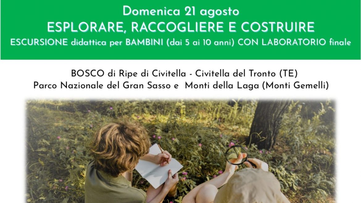 Escursione e laboratorio per bambini a Civitella del Tronto