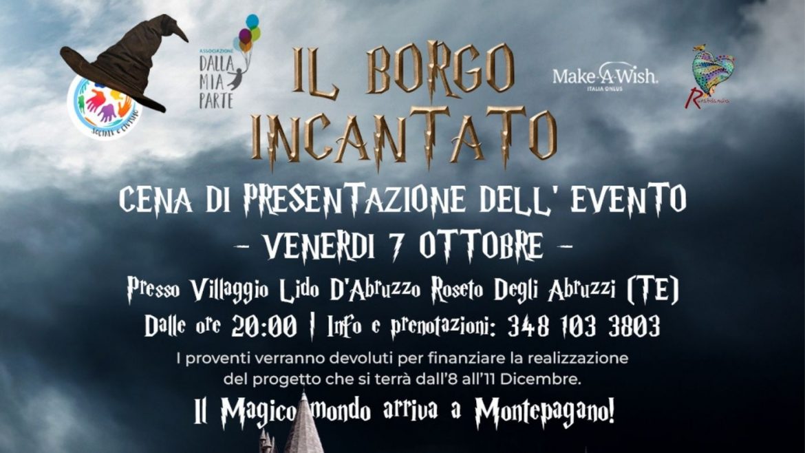 A cena con Harry Potter a Roseto degli Abruzzi