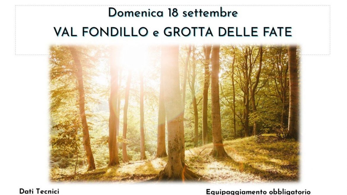 Escursione Val Fondillo e Grotta delle Fate adatta alle famiglie