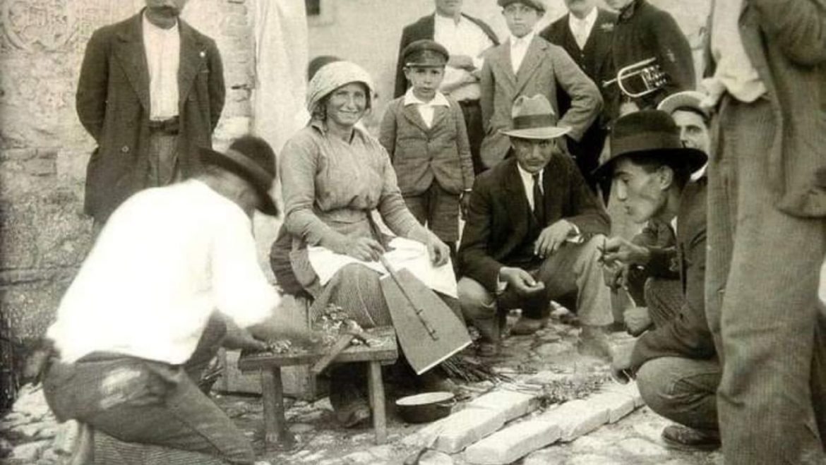 L’arrosticciere in piazza 2023 a Civitaquana sapori e cultura