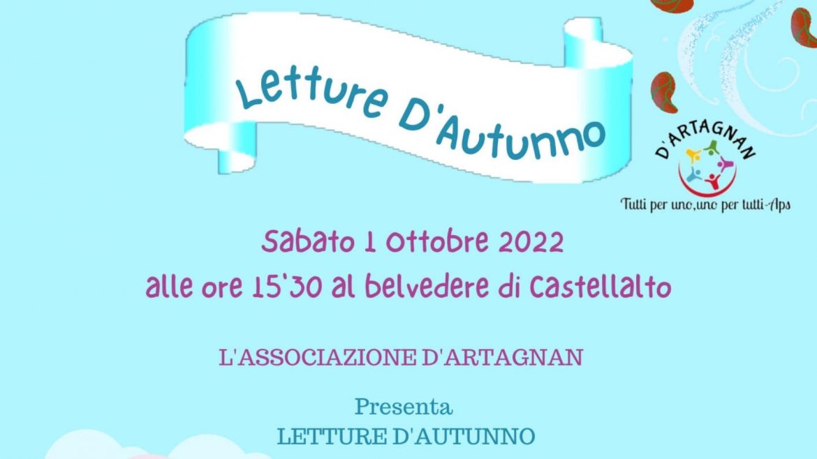 Letture d’autunno a Castellalto per bambini e ragazzi
