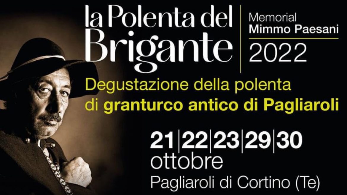 La Polenta del Brigante a Pagliaroli 2022: festa d’autunno a Teramo
