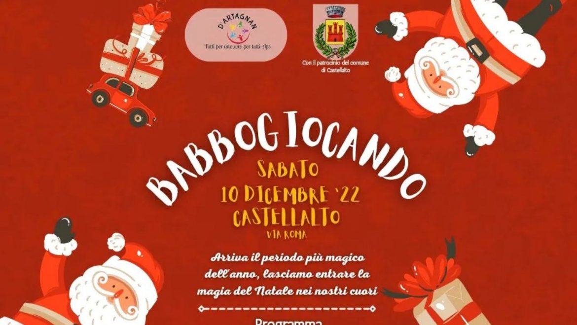 Babbo Natale a Castellalto con giochi, laboratori e spettacoli
