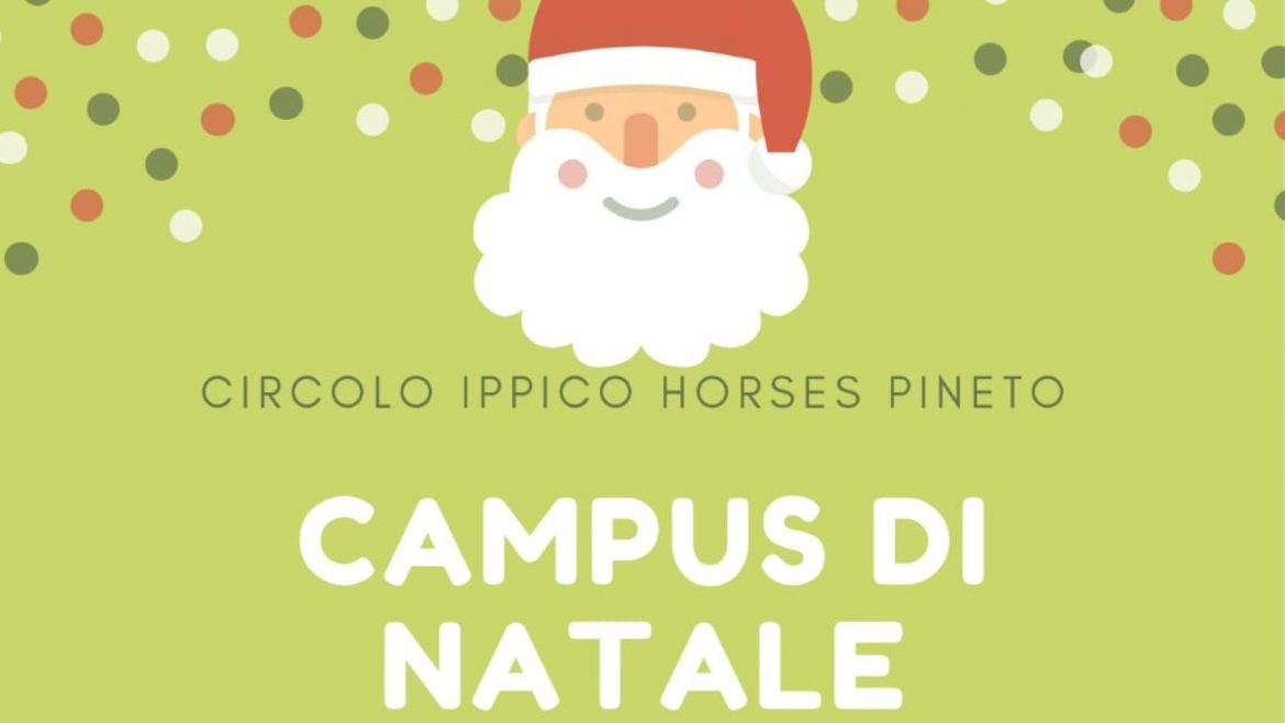 Campus di Natale di Circolo Ippico Horses Pineto