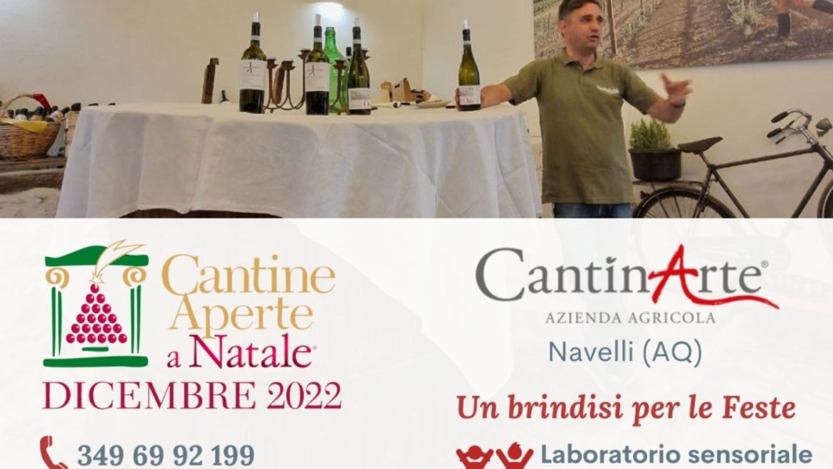 Cantine Aperte a Navelli con degustazione di vini e laboratorio per bambini