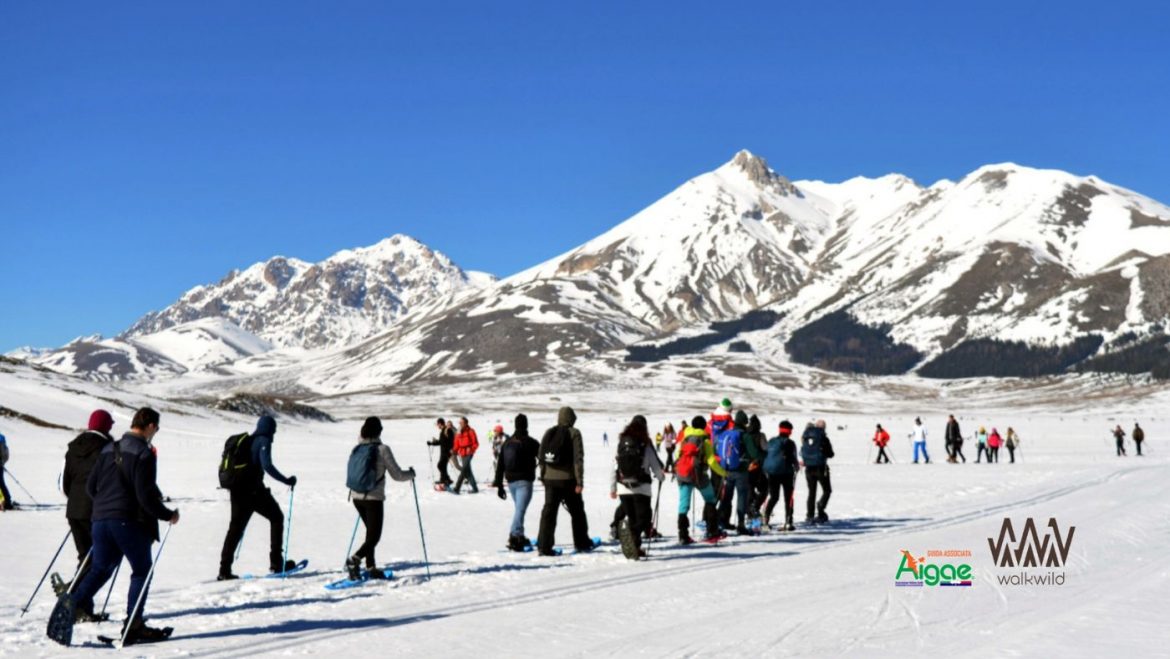 Ciaspolata a Campo Imperatore adatta ai bambini