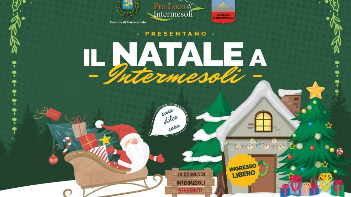 Il Natale a Intermesoli con Babbo Natale e i laboratori creativi