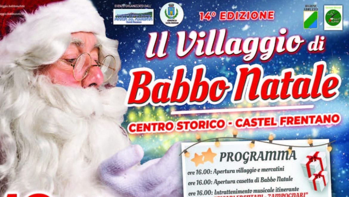 Il Villaggio di Babbo Natale a Castel Frentano