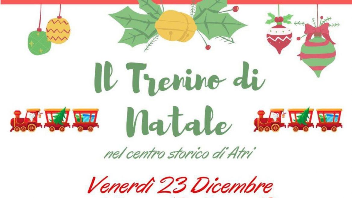 Trenino di Natale ad Atri con laboratori e spettacoli