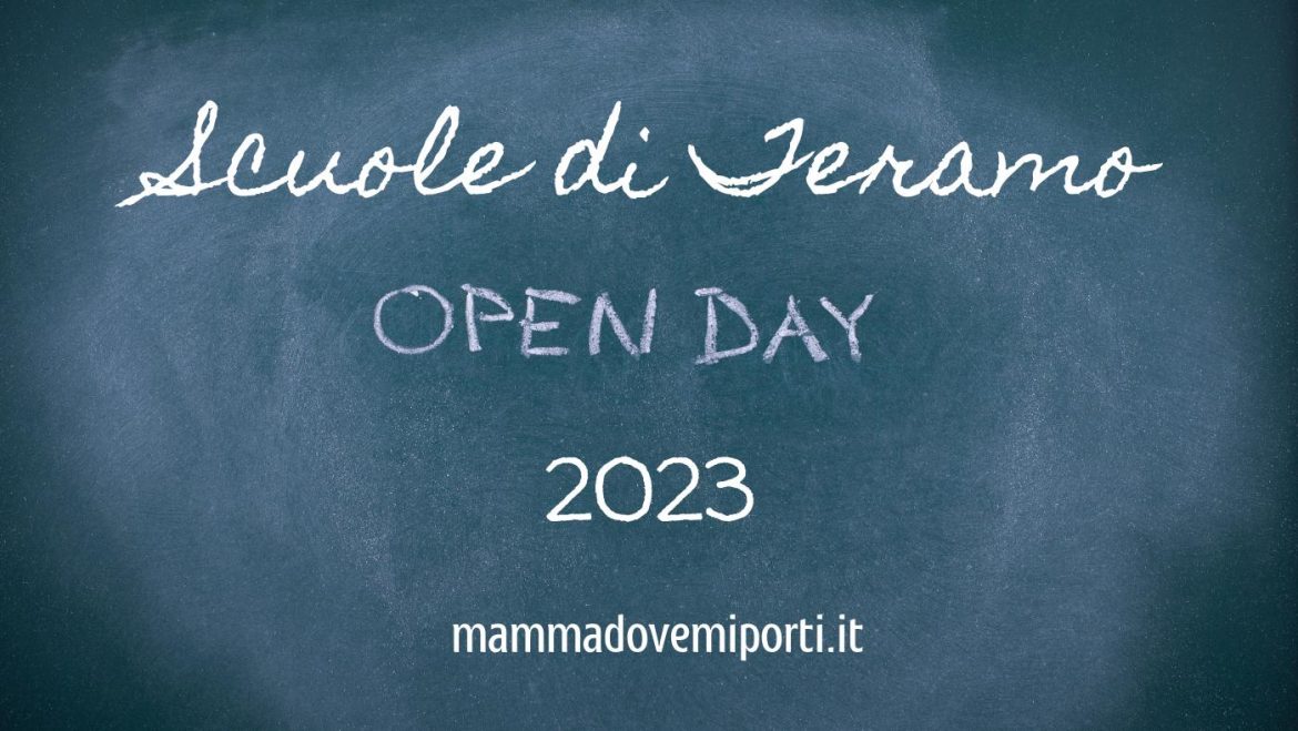 Open Day scuole Teramo 2023 e iscrizioni anno scolastico 2023-2024