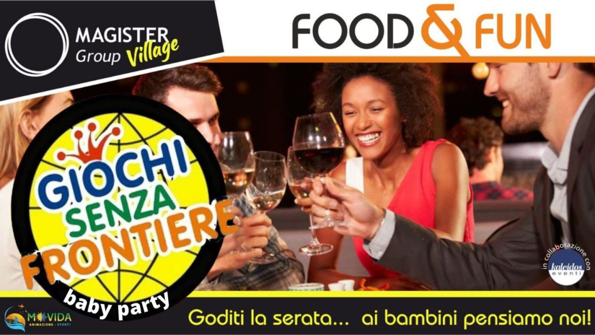 Giochi senza Frontiere Baby Party al Magister Village