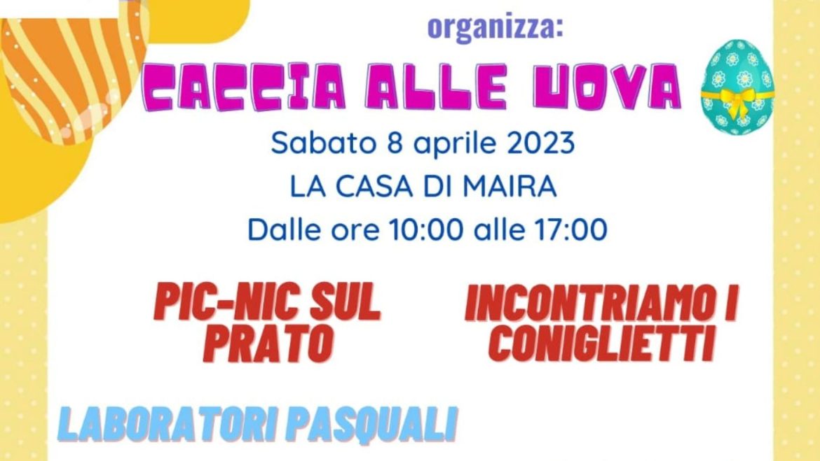 Caccia alle uova in fattoria a Catignano con laboratori e giochi