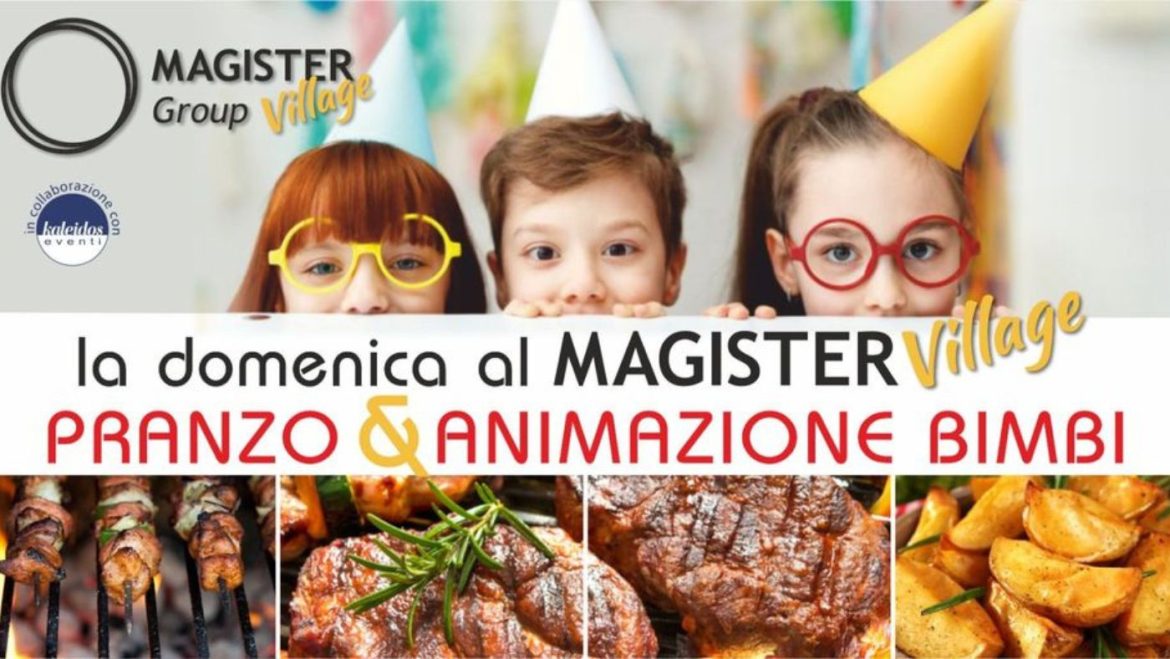 Domenica a pranzo a Montesilvano con animazione bimbi